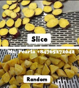 IQF Frozen <b>Sweet</b> <b>Potato</b> Cubes in 10kg Cartons for Export Retail with Yellow and Orange Flesh - Product Image 2