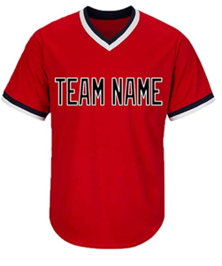 Maillots de baseball personnalisés de haute qualité, vêtements de sport confortables, imprimés directement de l'usine - Product Image 4