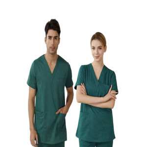 Alta calidad transpirable mujeres Joggers estiramiento enfermería médico Scrub 2 piezas personalizado Spandex Jogger Hospital Scrub uniformes conjunto - Product Image 4