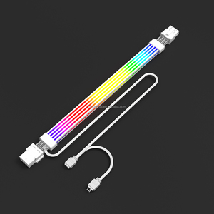 Máy tính mới PC CPU <span class=keywords><strong>Card</strong></span> đồ họa 4060 4070 GPU <span class=keywords><strong>8</strong></span> P mở rộng LED 5V 3pin dải ánh sáng PCIe <span class=keywords><strong>8</strong></span> <span class=keywords><strong>pin</strong></span> argb Pro RGB Cáp - Product Image 5