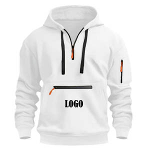 Sudadera Personalizada 2026 para Hombre, de Nylon/Algodón, Tejido Francés, Transpirable, Resistente al Viento, de Gran Peso, Hombros Caídos, Estilo Urbano - Product Image 3