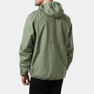 Vestes coupe-vent zippées en nylon pour hommes Manteau à capuche imperméable coupe-vent Vestes coupe-vent personnalisées de haute qualité - Product Image 2