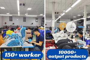 หมวกเบสบอลผ้าฝ้าย 5 ชิ้น แบบมีโครงสร้าง ปีกโค้งสองสี สกรีนโลโก้ตามสั่ง ผลิตโดย OEM จากเวียดนาม - Product Image 6
