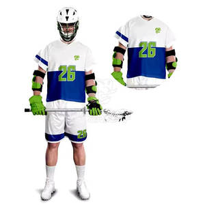 Vêtements de sport personnalisés pour équipes, uniforme de lacrosse, tissu haute performance avec technologie d'absorption de la transpiration - Product Image 5