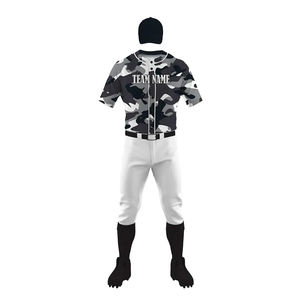 Uniformes de Béisbol Personalizados para Hombre, Conjuntos de Camiseta y Pantalón, Tallas Grandes, Protección UV, 100% Poliéster, Marca Privada - Product Image 2