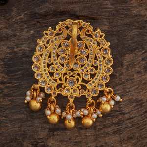 Pendentif authentique en argent de style temple, bijoux d'inspiration culturelle - Product Image 3