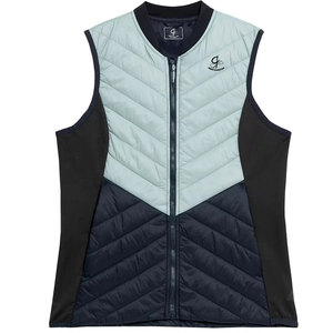 2025 chaleco acolchado informal de moda con patrón personalizado estilo Puffer invierno sin mangas para mujer - Product Image 4