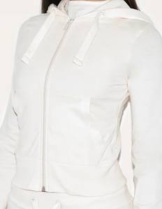 เสื้อฮู้ดซิปเต็มตัวแบบสตรีทแวร์ ผ้าฟลีซ ปักโลโก้ พิมพ์ลาย ออกแบบได้ตามต้องการ สำหรับผู้ชาย ผู้หญิง ใส่ได้ทั้งสองเพศ เสื้อผ้าฤดูหนาว สไตล์ Athleisure - Product Image 6