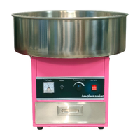 Machine à Barbe à Papa Automatique Professionnelle en Acier Inoxydable Haute Efficacité 110V/220V pour Usage Commercial