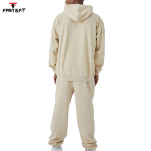 Conjuntos deportivos de sudadera con capucha y pantalones jogger estilo cargo, transpirables, unisex, en venta. - Product Image 2