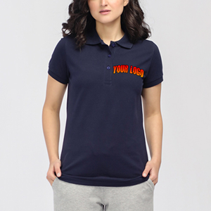 เสื้อโปโลผู้หญิงคุณภาพสูง แฟชั่นใหม่ สีเบจ ผ้าฝ้ายอย่างดี เสื้อยืดโปโลสำหรับผู้หญิง ขายส่ง - Product Image 6