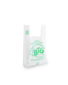 Precio de fábrica Camiseta de tamaño personalizado HDPE/LDPE chaleco bolsas de compras - Product Image 4