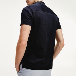 Top Quality Mens <b>Polo</b> Shirt Durable Cotton Polyester Blend <b>Zip</b> <b>Up</b> <b>Polo</b> Shirt Sports and Gym Wear <b>Polo</b> Shirt For Mens - Product Image 5