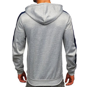 Sudaderas con cremallera para hombre personalizadas informales, novedad, precios al por mayor, sudaderas con cremallera de gran tamaño para adultos, mezcla de algodón básico - Product Image 2