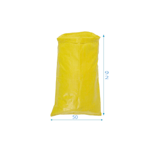 Bolsa de plástico tejida de PP amarilla de 25kg y 50kg impresa para almacenamiento de fertilizantes en Vietnam - Product Image 6