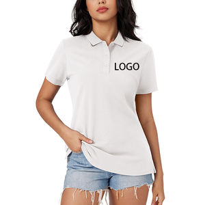 Camisetas Polo de Cuello clásico para mujer, camisetas transpirables, camisetas Polo de secado rápido para mujer, marca personalizada de fábrica OEM disponible - Product Image 5