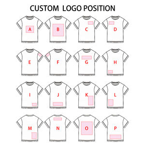 Logotipo personalizado DTG Serigrafía en blanco 180 Gsm 250 Gsm 300 Gsm Camiseta de algodón Camiseta para hombres Camiseta de gran tamaño para hombres - Product Image 5