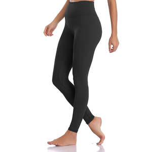 Mallas de Yoga con estampado personalizado por sublimación para mujer, mallas de cintura alta para correr, pantalones de Yoga, mallas estampadas de cintura alta - Product Image 2