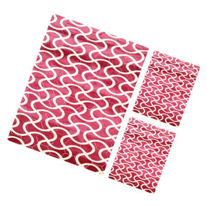 พรมปูพื้นลายจุดโพลีเอสเตอร์เนื้อนุ่มแบบนูนลายนามธรรม ความหนาปานกลาง ป้องกันภูมิแพ้ กันลื่น รุ่นทันสมัย - Product Image 1