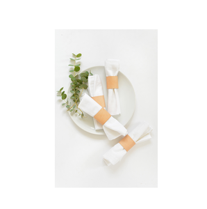 Anillo de servilleta de boda popular, servilletero de mesa para fiesta, forma redonda decorativa y al mejor precio - Product Image 1