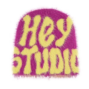 Gorro Jacquard de talla grande con diseño personalizado, precio al por mayor, logotipo bordado, letras de Hip Hop, gorros tejidos de invierno Jacquard - Product Image 2