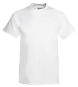 T-shirt en coton blanc pur pour hommes avec des couleurs et des tailles personnalisées T-shirts en t-shirt confortable en coton durable pour hommes - Product Image 1