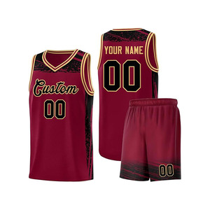 เครื่องแบบบาสเก็ตบอลของผู้ชายเครื่องแบบบาสเก็ตบอลของผู้ชายเครื่องแบบนักเรียนบาสเก็ตบอล - Product Image 1