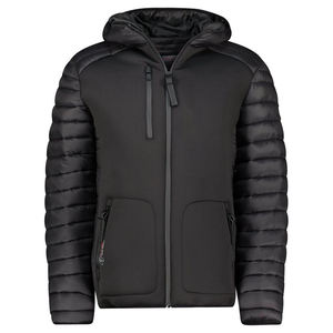 Veste matelassée à capuche réglable exclusive Sporty & Winter wear pour hommes vente en gros de veste chaude légère et respirante - Product Image 1
