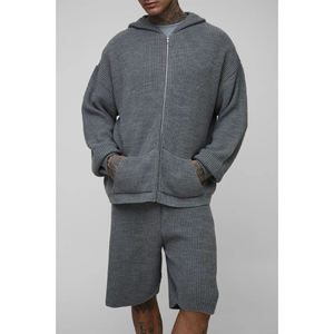 Ensemble décontracté pour homme, deux pièces, shorts, t-shirt d'été et short pour homme - Product Image 1