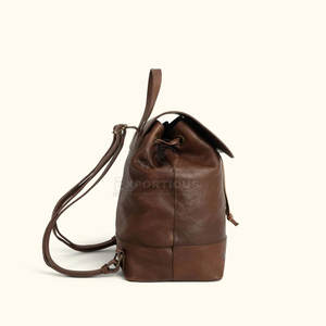 Venta caliente hecho en Pakistán Mochila de cuero Bolsas Logotipo personalizado Mochila de cuero ligero Bolsas - Product Image 3