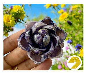 Flores de concha marina de exportación caliente decoración de boda de playa flores de concha marinas naturales hechas a mano regalo para el hogar costero recuerdo único de verano - Product Image 1