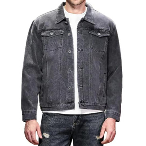 Veste en jean pour homme au design élégant et nouveau, 100% coton, matelassée, respirante, finition à séchage rapide, vestes les plus vendues pour l'hiver - Product Image 2
