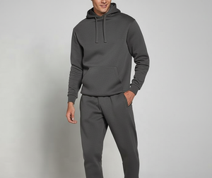 Conjunto Deportivo Personalizable con Capucha y Color Sólido |   Conjunto Deportivo Unisex |   Tela de Algodón Premium Antibacteriana y Transpirable - Product Image 5