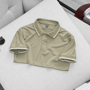 Camisetas de polo ajustadas unisex con logotipo personalizado bordado, ropa elegante para hombres y mujeres hecha de algodón y poliéster Vietnam - Product Image 4