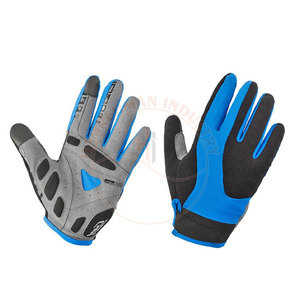 Gants de motocross en spandex personnalisés en usine unisexes Gants de cyclisme respirants avec gants vtt perforés pour les sports de plein air - Product Image 2
