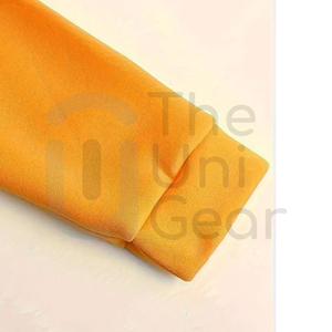 Latest Winter Sports Outerwear Set Breathable Hoodies Joggers <b>Yellow</b> Zipper Solid Pattern Eco-Friendly Sweat Suit for Men <b>Women</b> - Product Image 4