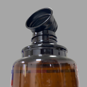 ขวดพลาสติก PET สีน้ำตาลขนาด100มล. 150มล. น้ำเชื่อมกัมมี่อาหารเสริมวิตามินแคปซูลสำหรับยาพาวิโก้เวียดนาม - Product Image 6