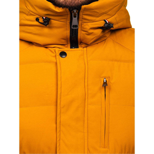 Manufacturer Custom Men's Warn Winter Shiny Quilted Puffer Jackets Windbreaker Padded Thick Black Hooded Bubble Padded Jackets - Product Image 4