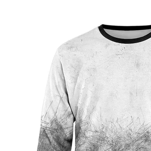 Sweat-shirts en molleton brodés sur mesure pour hommes, respirants, séchage rapide, 100 % polyester, vêtements d'hiver, teinture unie - Product Image 3