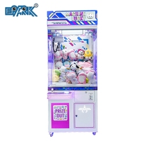Machine de jeu d'arcade à grue à monnayeur, taille réelle, en plastique, garantie 1 an, pour usage domestique et commercial, machine à griffes