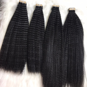 Tendance chaude Kinky Straight Remy Cheveux Vietnamiens Naturel Noir Cheveux Raides pour les Femmes Noires Du Vietnam - Product Image 3