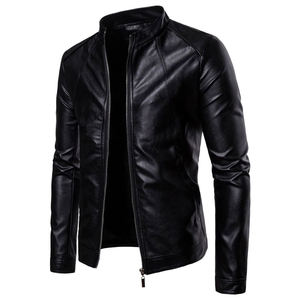 Unisex Color Block <b>Genuine</b> <b>Leather</b> <b>Jacket</b> Custom High Quality Mens <b>Leather</b> <b>Jacket</b> Wholesale 2025 - Product Image 1