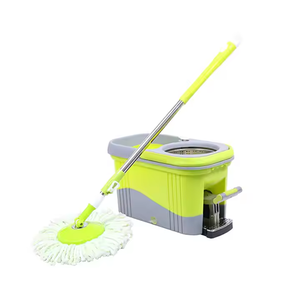 Heavy-Duty 360 siêu quay lau với có thể tháo rời xô thép không gỉ xử lý & Sợi nhỏ đầu cho ướt & khô sàn làm sạch - Product Image 5