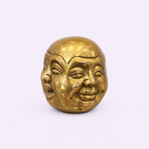 Statue de Bouddha à quatre faces faite à la main, taille personnalisée, en marbre, art asiatique moderne, objet de collection pour l'extérieur, l'église, le temple, le jardin - Product Image 1