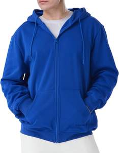 Men's Antistatic <b>Zip</b>-up <b>Hoodie</b> Customized with side <b>Pockets</b> Athletic Fleece Sweatshirt Embroidered Winter Hooded - Product Image 1
