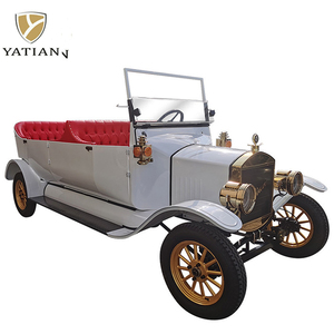 <span class=keywords><strong>Bus</strong></span> touristique rétro blanc voiture classique personnalisée pour la royauté Antique pour le président Vintage modèle de voiture 5KW moteur puissant - Product Image 2