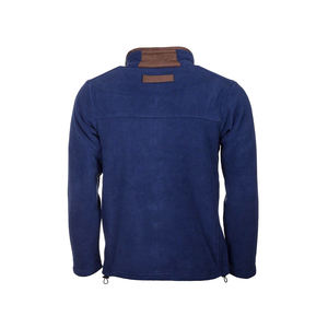 Chaqueta de invierno de lana Polar para hombre de diseño personalizado directo de fábrica 2024, cuello alto de lona gruesa, cremallera completa, precio bajo, ODM/OEM - Product Image 2