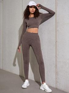 Nueva ropa de Fitness para mujer, conjunto de ropa deportiva para gimnasio y Yoga sin costuras, conjuntos de 2 piezas para gimnasio, conjuntos de 2 piezas para mujer - Product Image 2