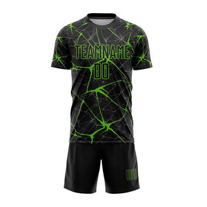 Ensemble d'uniformes de football au design par sublimation, uniformes de football pour l'équipe, vêtements de sport, ensemble d'uniformes de football professionnel pour jeunes - Product Image 3