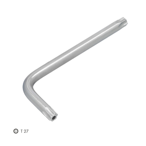 Chiave Torx Antimanomissione Standard, Professionale in Acciaio Cromo Vanadio T27 - Product Image 3
